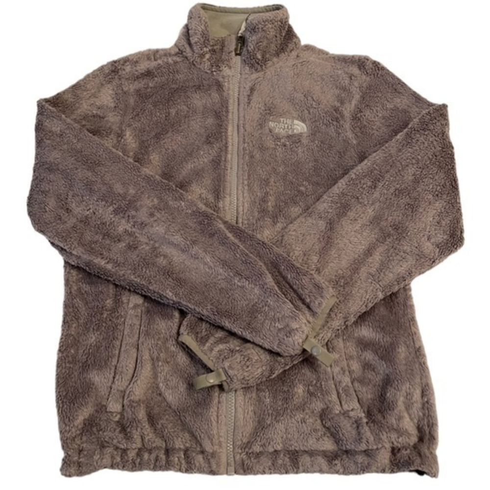 The North Face womans grey full zip up sweater‎ size